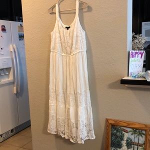 White sundress, never worn, NWT